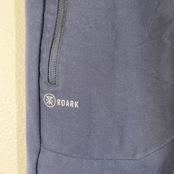 Roark Run Amok El Morro Joggers Pants Medium Fleece Tapered Zip Pockets RP284 - Picture 4 of 13